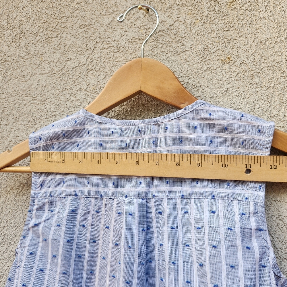 SCOTCH & SODA Girls Top Shirt Extra Large Blue Embroidery Cotton Kids NEW - Picture 6 of 11
